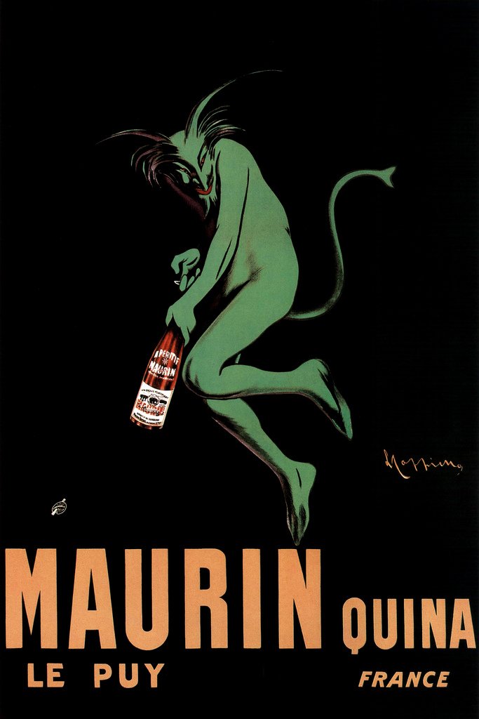 Amazon.com: Leonetto Cappiello Poster Maurin Quina Quinina Apertif